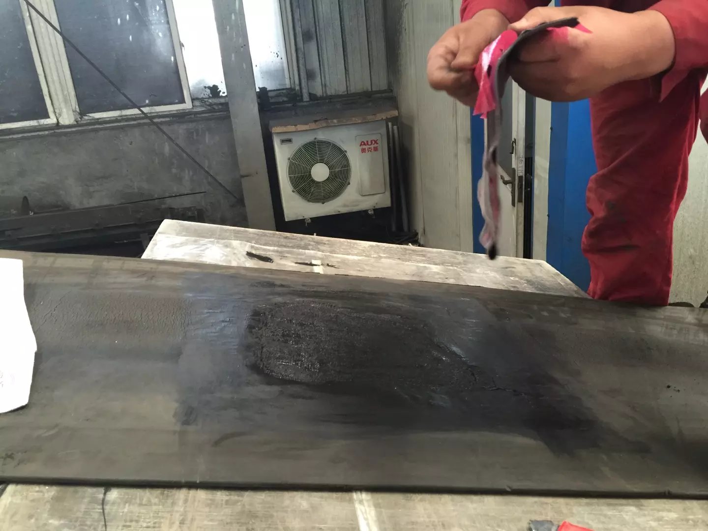 輸送帶冷硫化修補(bǔ)